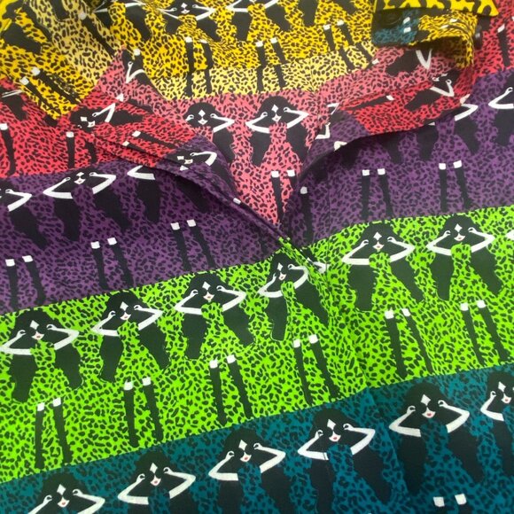 Alice + Olivia Willa Ombre Stace Face Silk Blouse Small - Picture 7 of 10